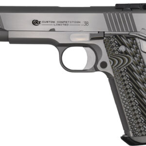 COLT CUSTOM COMPETITION - 38 SUPER 5" 9RD STAINLESS G10