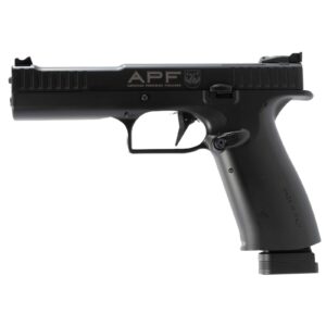 AMERICAN PREC FIREARMS STRIKE ONE ERGAL PRO HGA 9MM 5 IN OR BBL ADJ SIGHT COMP TRIG BLK 2/17RD MAGS