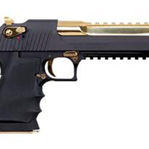 MR DESERTEAGLE 50AE 6" BLK&GL