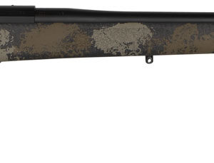 Nosler 42148 M48 Long-Range 300 Win Mag 3+1 26" Barrel, Graphite Black Cerakote Metal Finish, Black with Green/Tan Sponge Pattern Manners MCS-T Elite Tac Stock