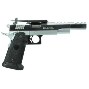 AMERICAN CLASSIC SPS VISTA LONG 1911 HGA 38 SUPER 5.5 IN BBL ADJ RS BLK CHROME 1/18RD MAG