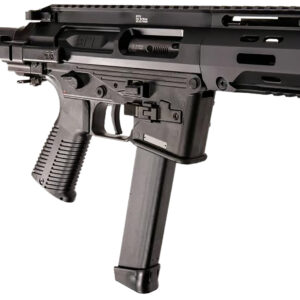 B&T Firearms BT500003PDWGTB SPC  9mm Luger 33+1 6.5" Black Steel Barrel, Aluminum Brace Adapter, Black Polymer Grip