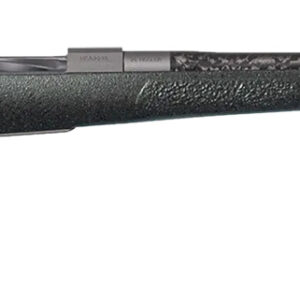 Nosler 47148 M48 Mountain Carbon 6.5 Creedmoor 4+1 24" Carbon Fiber Wrapped Barrel, Tungsten Gray Cerakote Metal Finish, Granite Green Mountain Hunter Stock