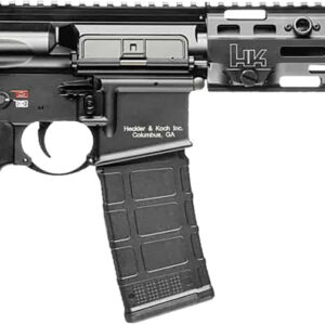 HK 81001051 MR556 A4 5.56x45mm 10+1 11" Black Threaded Barrel, M-LOK Handguard, Black Picatinny Rail Receiver, Black Synthetic 6 Position Stock, Black Polymer Grip, Ambidextrous