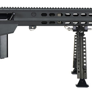 Barrett 18216 M107A1  50 BMG 10+1 20" Chrome-Lined Fluted Barrel, Four Port Cylindrical Muzzle Brake, Anodized Aluminum Receiver, A2 Polymer Grip, Optics Ready