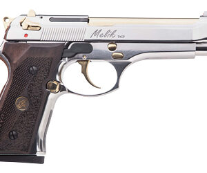 DERYA MELIK 9MM 4.9" 10RD SLVR/GOLD