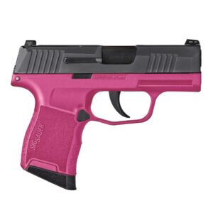 SIG SAUER P365 HGA 9MM 3.1IN BBL SF  XRAY3 NS MOD CERAKOTE SIG PINK POLY GRIP 2-10RD MAGS