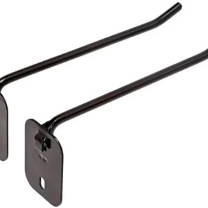 SQUARE-LOK 6" SINGLE PEG HOOK 2 PK
