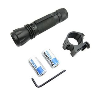 Tactical FlashLight 3W LED/Weaver Ring