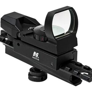Red Grn 4-Rec Refx Sight AR-15 Carry Handle Adapt