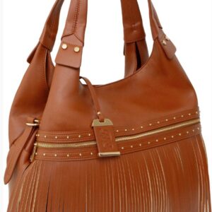 ConCarry Shoulder Bag W/Tassel/Holster Cognac
