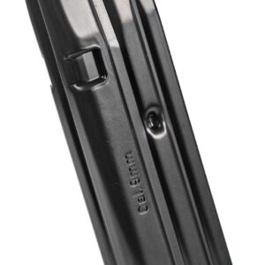 Mag G17 9mm Flush Fit Anti Frictn Blk 10rd