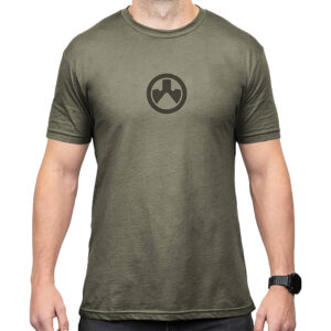 Magpul MAG1115-317-S Icon Logo  Cotton/Polyester Short Sleeve Small