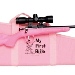 KEYSTONE CRICKETT GEN 2 RIB 22 LR 16.125 IN BBL PINK SYN BLUED PACKAGE W KSA054 SCOPE & CASE