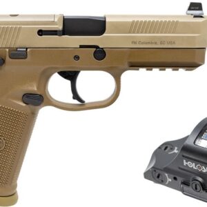 FN FNX w/Optic (Holosun 407C) 45 ACP 5.30" 10RD (5-Mags) FDE  66102272