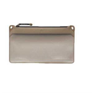 DAKA MEDIUM WINDOW POUCH FLAT DARK EARTH