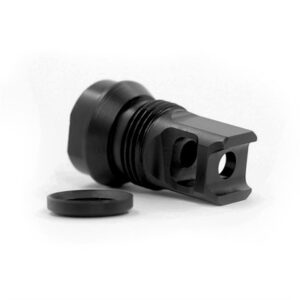 2BO-S SINGLE PORT MUZZLE BRAKE 223 CALIBER 1/2''X28 THREAD