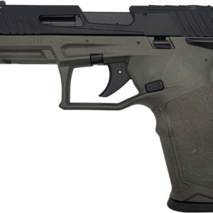 Taurus TX22 Gen 2 T.O.R.O. 22 LR 4.6" Threaded 22RD Black/OD Green 1-2TX22P141O