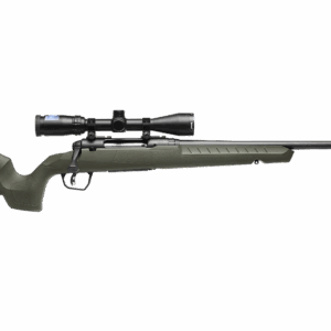 Savage Axis II XP Compact w/3-9x40 Scope 308 Win 20" 4RD Black/OD Green Stock 32219