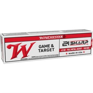 USA WHITE BOX 21 SHARP 42GR FULL METAL JACKET 100/BOX