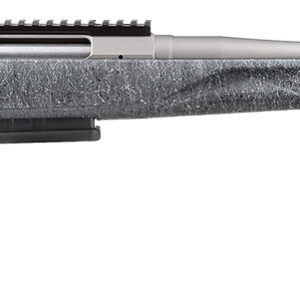Ruger American Gen II 22 Creedmoor 20" Spiral Fluted/Threaded w/Muzzle Brake 3RD Gray Splatter/Gun Metal Gray 56907