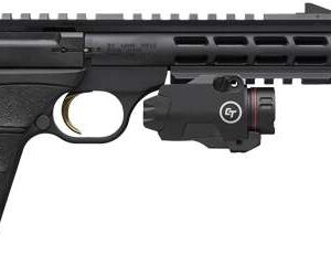 Browning Buck Mark Field Target Vision w/Crimson Trace Rail Master Pro Laser/Light 22 LR 5.8" 10RD Black 051583490
