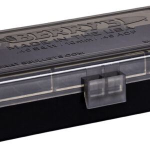 Berry's 13897 Ammo Box  40S&W/45ACP Smoke/Black Polypropylene 50rd