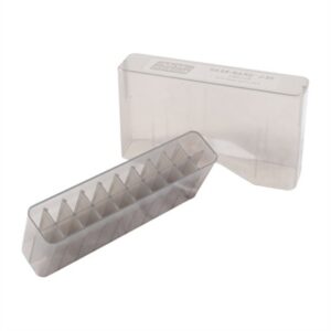 SLIP TOP RIFLE AMMO BOX 26 NOSLER-10.75X68 20 ROUND CLEAR
