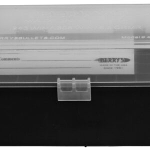 Berry's 79314 Ammo Box  243/308Win Clear/Black Polypropylene 50rd