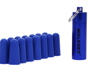 WALKER'S 7PK BLUE FOAM PLUG W/CASE