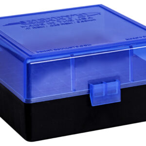 Berry's 86410 Ammo Box  223Rem/5.56NATO Blue/Black Polypropylene 100rd