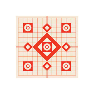 BUR TARGET PAPER 10 PER PACK