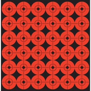 1'' ORANGE TARGET SPOTS, 360-PAK