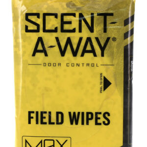 Scent-A-Way 07795 Max Field Wipes Odor Eliminator Odorless Scent Pkg of 24