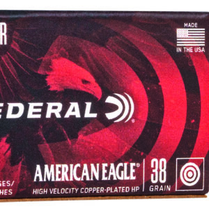Federal AE22 American Eagle  22LR 38gr Copper Plated Hollow Point 40 Per Box/100 Case