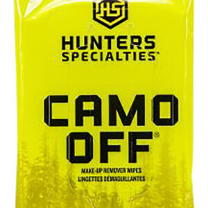 Hunters Specialties HS00299 Camo Off Makeup Remover 7" x 4" 30 Wipes