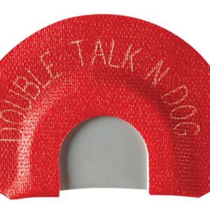 Johnny Stewart Wildlife Calls JSDIA9 Double Talk'n Dog  Diaphragm Call Double Reed Coyote Sounds Red