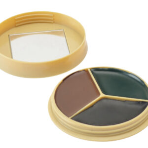 HME CMOFP3 Camo Face Paint Kit Black/Brown/Dark Green