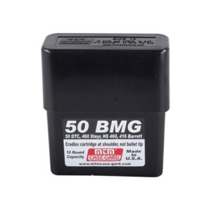 SLIP TOP RIFLE AMMO BOX 416 BARRETT - 50 BMG 10 ROUND BLACK