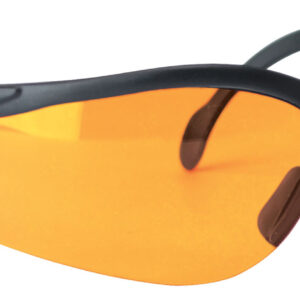 Walker's GWPAMBLSG Sport Glasses  Adult Amber Lens Polycarbonate Black Frame