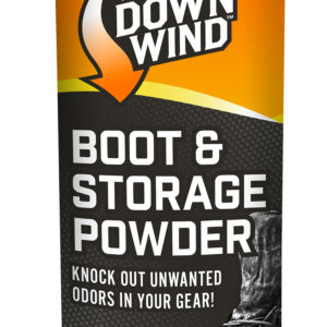 Dead Down Wind 1215N Boot Powder  Odor Eliminator Unscented Scent Cornstarch/Talc 4 oz