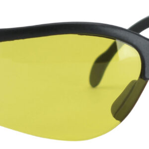 Walker's GWPYLSG Sport Glasses  Adult Yellow Lens Polycarbonate Black Frame