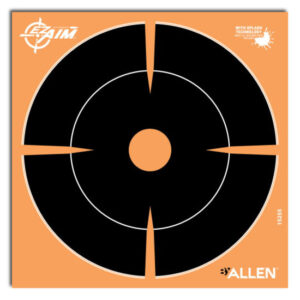 ALLEN EZ AIM ADHESIVE SPLASH 6 BULLSEYE 12PK