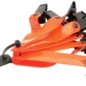 HME OTM-3 Trail Marking  Orange Vinyl 3" Includes Heavy Duty Metal Clip 10 Pack