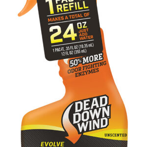 Dead Down Wind 1312418 Evolve Field Spray Pac-It Combo Odor Eliminator Unscented Scent 24 oz Trigger Spray