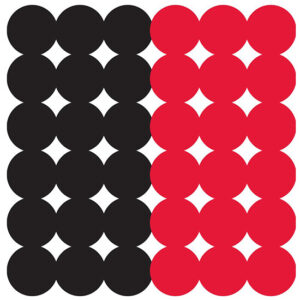 BC DIRTY BIRD 1 TARGET PASTERS 432 BLK RED (12)