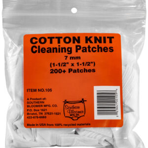 Southern Bloomer 105 Cleaning Patches  7mm Cotton 200 Per Pack