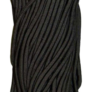 Tacshield 03000 550 Cord  Black Paracord 50' Long