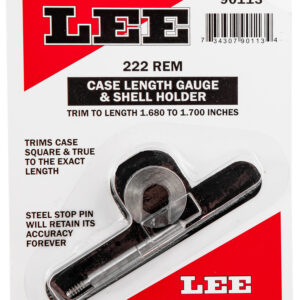 Lee Precision 90113 Case Length Gauge  222 Rem Steel