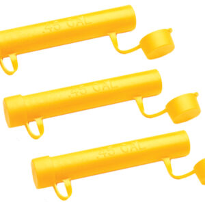 CVA AC1617 Speed Loader Magnum 45 Cal Pellets Yellow Plastic 3 Per Pack